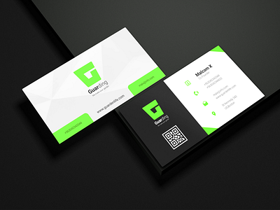 Guarding Bussines Cards @uxui @web @prototyping branding design icon illustration logo minimal typography ui ux