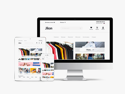 Jikon Web Mockup