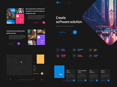 Vitto - Landing Page Webflow Template @uiux @webdesign @prototyping @uxui @web @prototyping @uxui @webdesign @prototyping design flat minimal web website