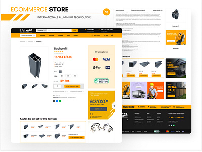 Ecommerce Wordpress Website - Product Page