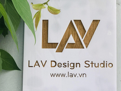 LAV logo in reality brand design branding design designer logo logodesign typogaphy