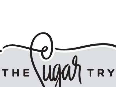 The Sugar Tryst - v.3 baking branding identity logo