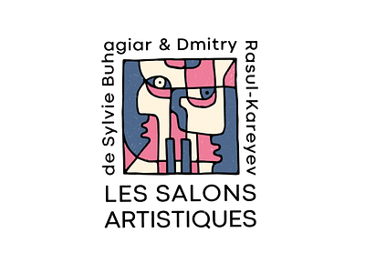 Les Salons Artistiques deodamus deos lettering logo logotype sign typography деодамус деос лого