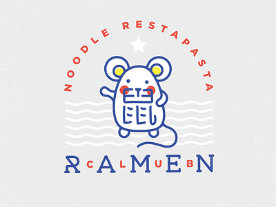 ramen club china deodamus deos design forsale logo logo4sale logotype mouse noodle ramen деодамус деос