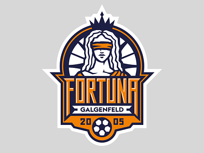 Fortuna Galgenfeld deodamus deos design football football club fortuna id logo logotype sign деодамус деос лого