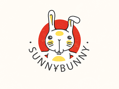 sunnybunny bunny deodamus deos illustration lettering logo logotype sunny деодамус деос лого