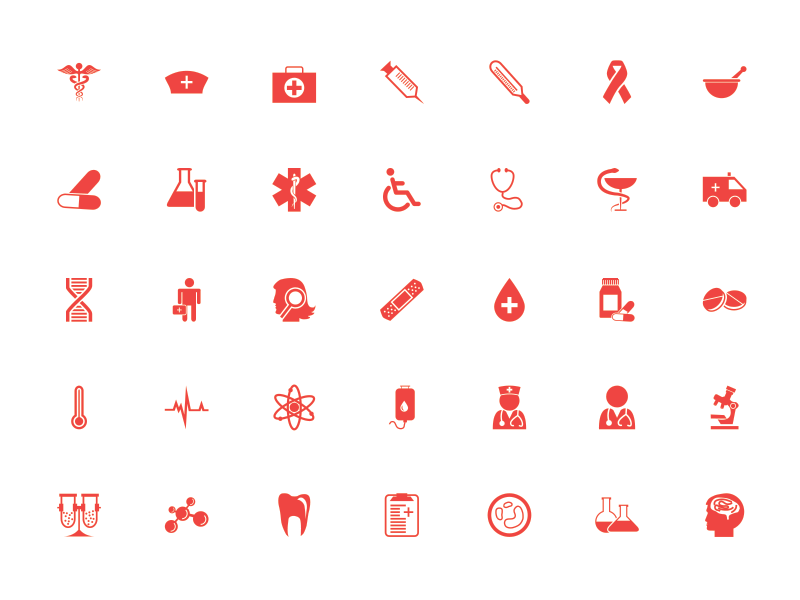 Medical and Health Vector Icons