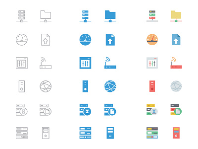 125+ Database and Server Icons