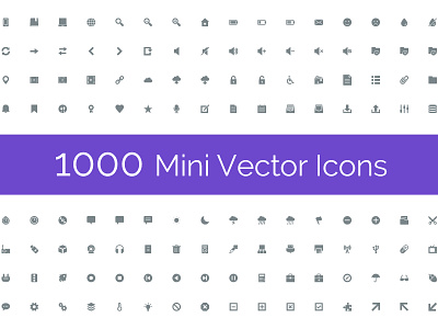Mini Icons - Glyphs glyphs icon icon set icons mini icons set of icons small icons solid icons universal icons user interface icons vector icons web icons