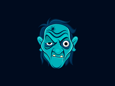 Angry Man Avatar Illustration Design