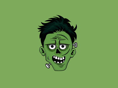Boy Avatar angry boy avatar boy face halloween illustration design