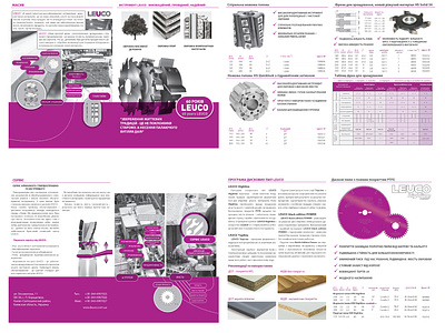 Brochures, on the basis of corporate identity