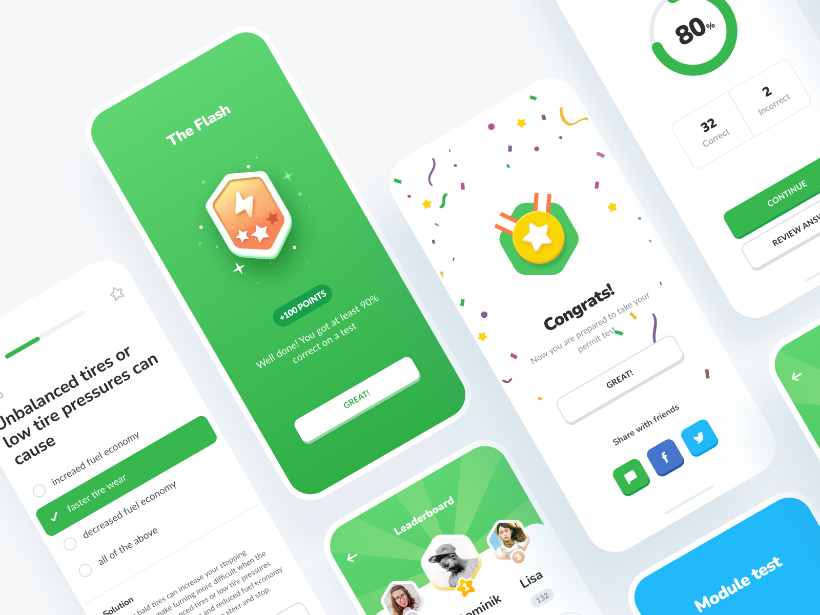 DMV Learning App by Dmitriy Ivanov for EGO CREATIVE INNOVATIONS on Dribbble