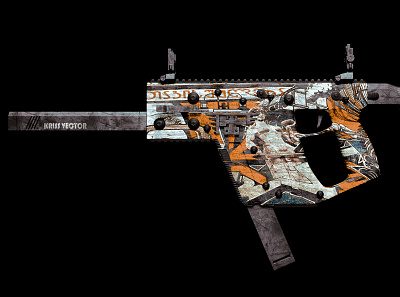 Kriss Vector 3d 3dmax kriss redshift riffle vector