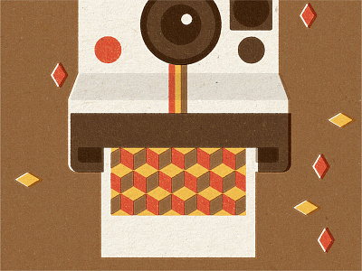 Ephemera - Part II art design ephemera illustration pattern photos polaroid retro vintage