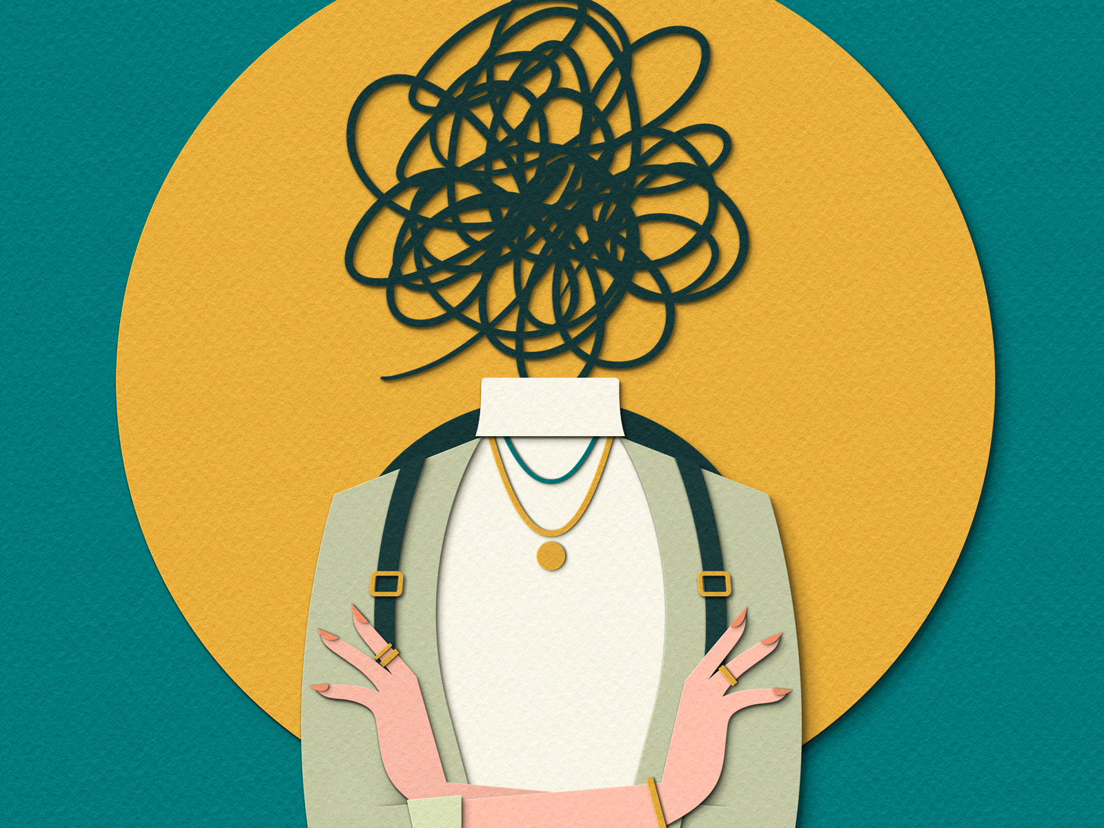 Messy Thinking By Zara Picken On Dribbble