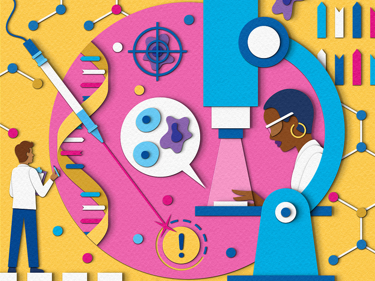 Cancer Research by Zara Picken on Dribbble