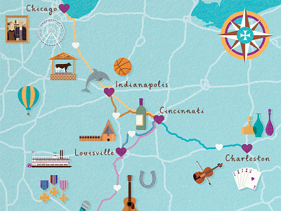 Cincinnati Wedding Magazine - Honeymoon Road Trips