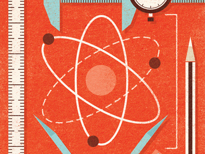 i Magazine - Nuclear Reactor Testing editorial illustration magazine nuclear reactor safety testing
