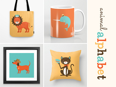 Animal Alphabet - Shop