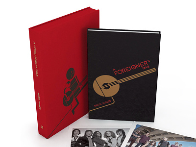 A Foreigner's Tale (Signature Edition) art book book cover cover design guitar illustration music publishing typography