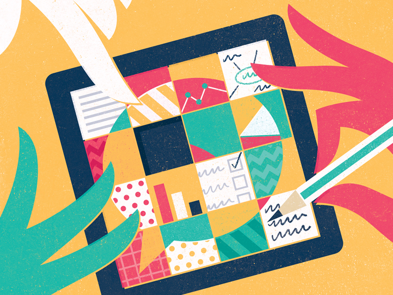 Bulletin Magazine - Clinical-Academic Career by Zara Picken on Dribbble