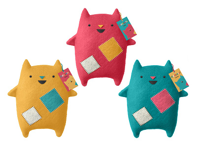 Oddcats! Soft Toys Mockup character character concept custom cute illustration licensing oddcats plush plush toy soft toys toy toy design