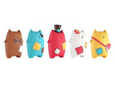 Oddcats! 3D Sculptures