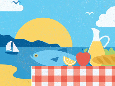 AARP Bulletin - 99 Ways to Add Healthy Years to Your Life design diet editorial food health healthy illustration lifestyle magazine