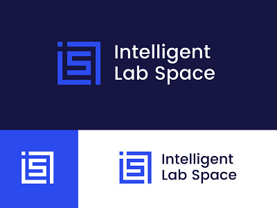 ILS Intelligent Lab Space - concept branding i identity ils l s science square word mark