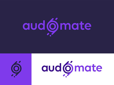 Automate Logo Design app branding business identity logo purple