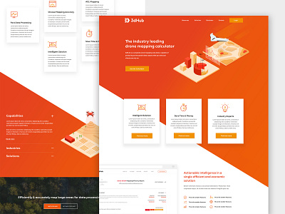Drone Mapping Landing page