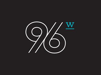 96 West Consulting branding branding and identity branding design consultant design logo logo design logotype montreal