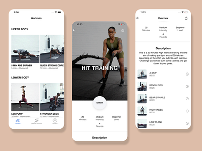 Fitness App Eat Train Gain