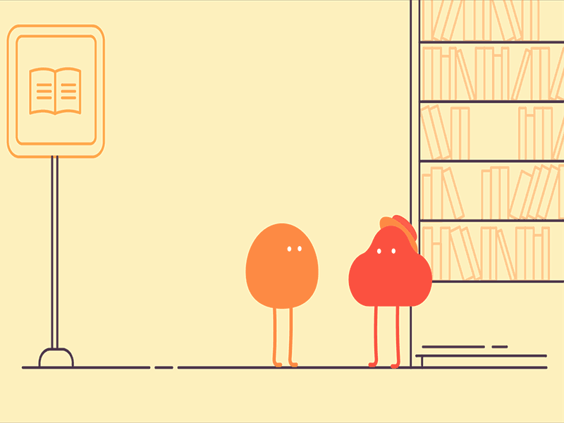 Library 2d animation gif motion