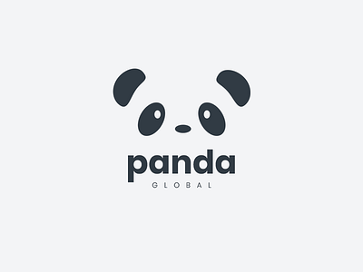 Logo Design-Panda Global branding daily dailylogochallenge design illustrator logo logo design logodesign logosai logotype vector