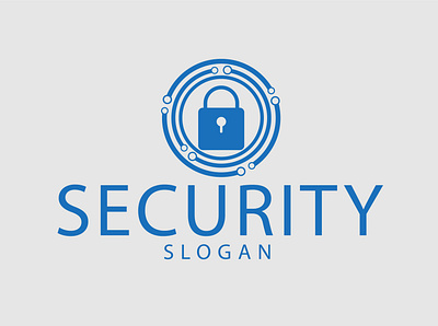 This is a security type logo logo