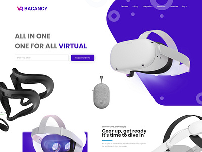 Virtual Reality Product Sale Ecommerce Website android app android auto app app app design design illustration logo mobile app design user experience userinterface
