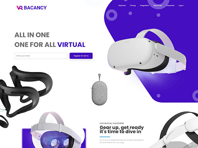 Virtual Reality Product Sale Ecommerce Website