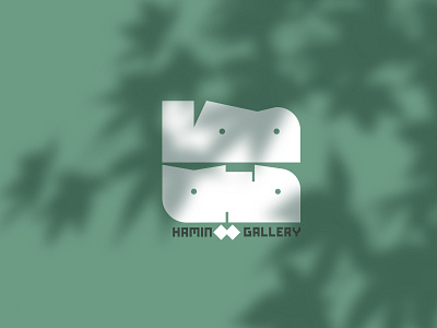 Logo design for Hamin Gallery branding design graphic design illustrator logo logo design logodesign logotype minimal typography