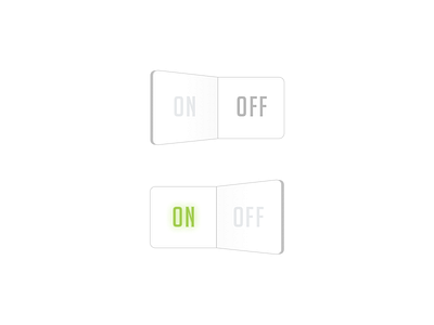 DailyUI #015: on/off switch onoff switch toggle