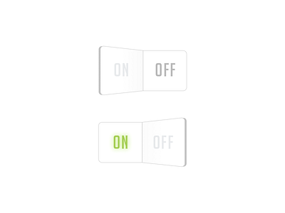 DailyUI #015: on/off switch