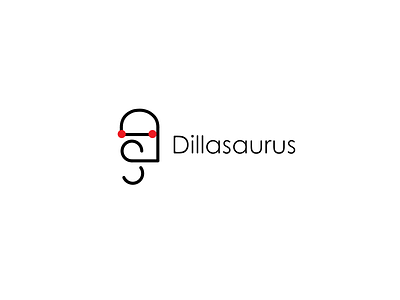 Dillasaurus adobe adobe illustrator art branding design flat graphic design icon logo minimal vector
