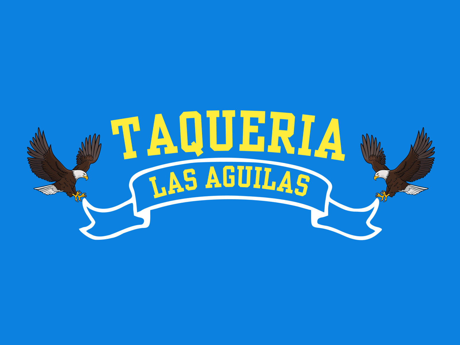 TAQUERIA LAS AGUILAS LOGO DESIGN by Brightservice24 on Dribbble