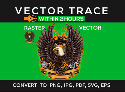 Manual vector tracing, raster to vector conversion within 2 hrs convert image to vector convert raster to vector convert your artworks to vector jpg to vector manual vector tracing maps raster to vector vector design vector illustration vector logo vector trace vector tracing logo