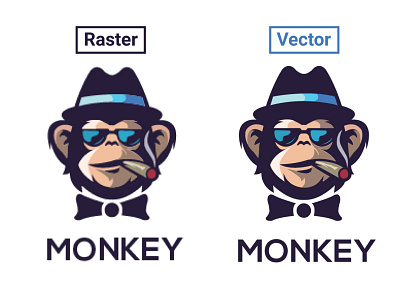 monkey Raster to Vector design icon illustration illustrator logo minimal typography vector vector art vector artwork vector design vector illustration vector logo vector trace vector tracing vector tracing logo vectorart vectorillustration vectorized vectors