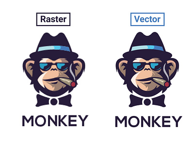 monkey Raster to Vector design icon illustration illustrator logo minimal typography vector vector art vector artwork vector design vector illustration vector logo vector trace vector tracing vector tracing logo vectorart vectorillustration vectorized vectors