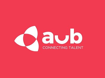 AuB Talent Mono Logo 2020 branding design icon inspiration logo logotype minimal mono recruitment simple