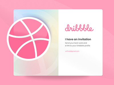 Dribbble Invite