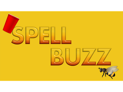 SPELL BUZZ 3d logo design design illustration logo vector
